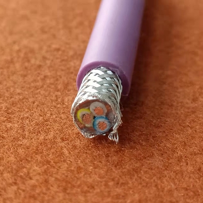 3*20AWG 紫色TPU